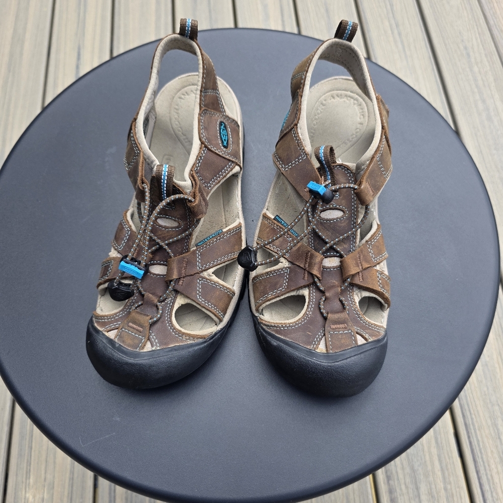 Keen brown sandels